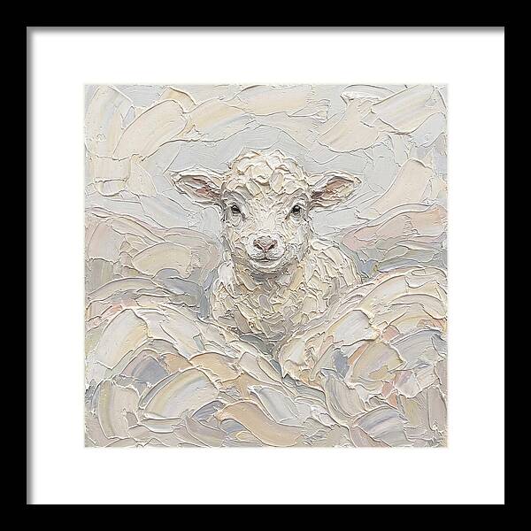 Lamb In Soft Pastels