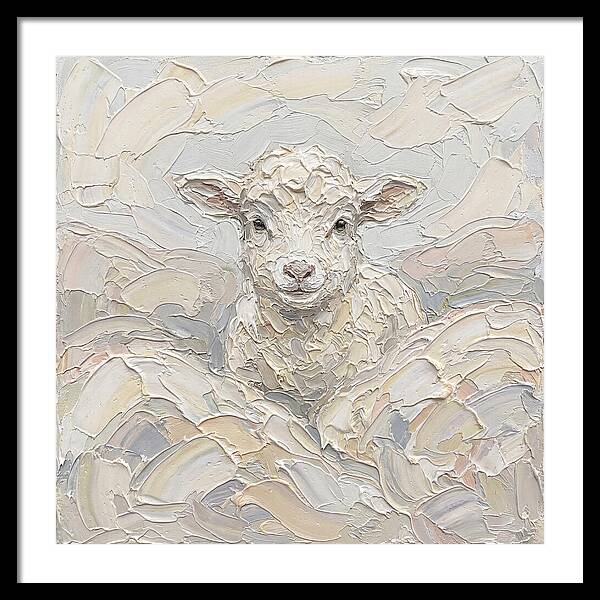 Lamb In Soft Pastels