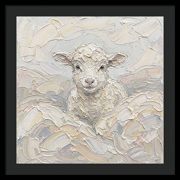 Lamb In Soft Pastels