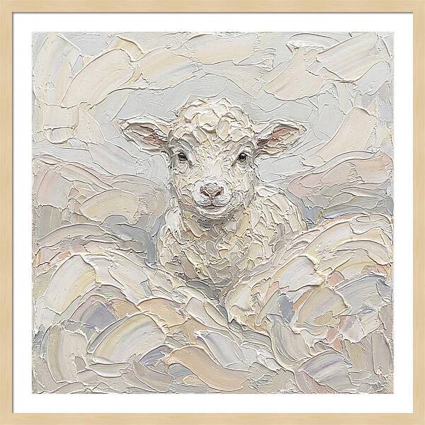 Lamb In Soft Pastels