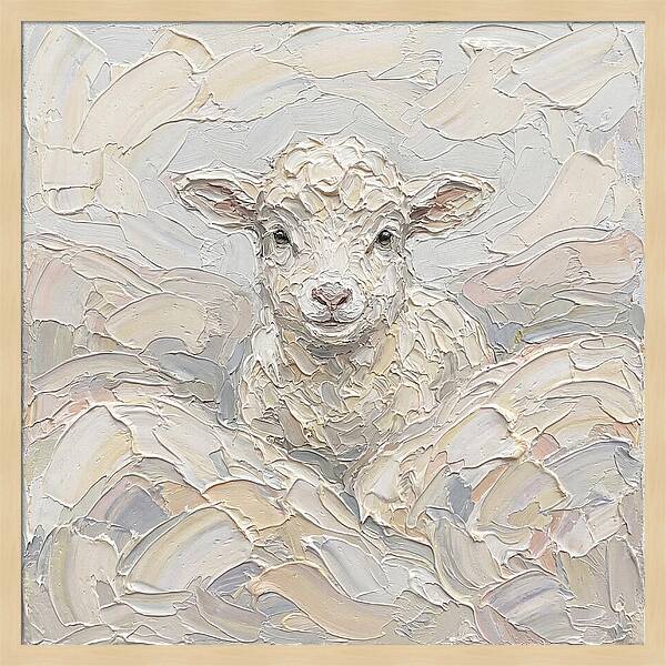 Lamb In Soft Pastels