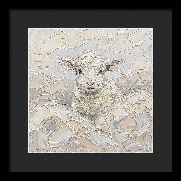 Lamb In Soft Pastels
