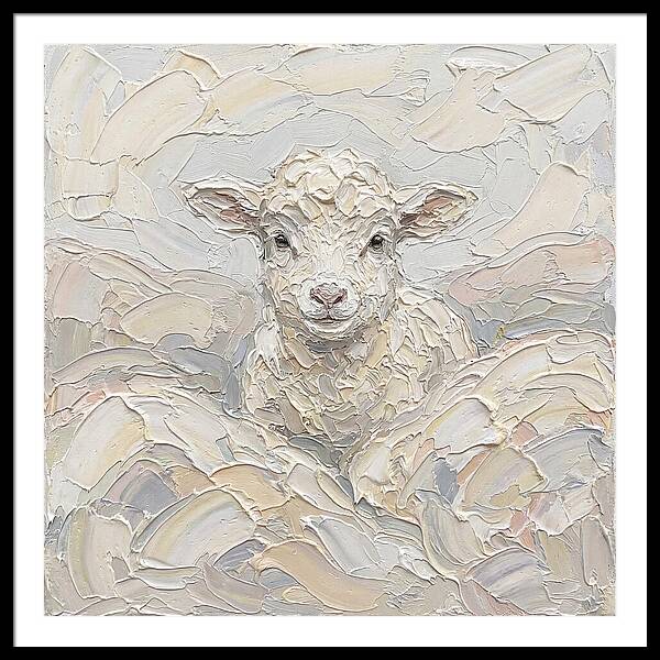 Lamb In Soft Pastels