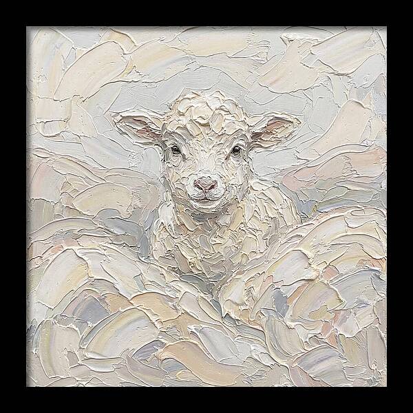Lamb In Soft Pastels