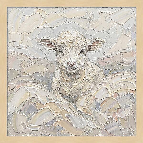 Lamb In Soft Pastels