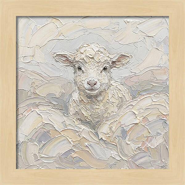 Lamb In Soft Pastels