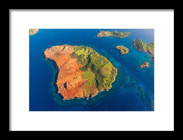 Lanai Island From Above