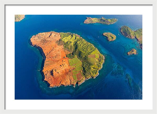Lanai Island From Above