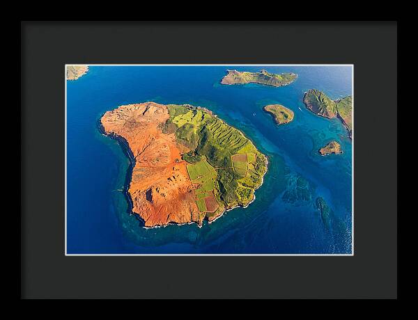 Lanai Island From Above
