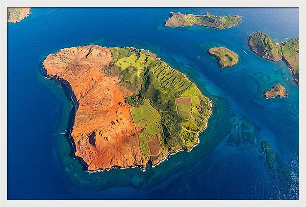 Lanai Island From Above