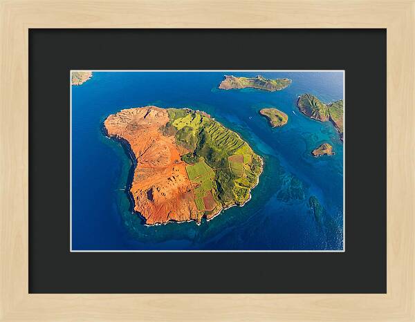 Lanai Island From Above