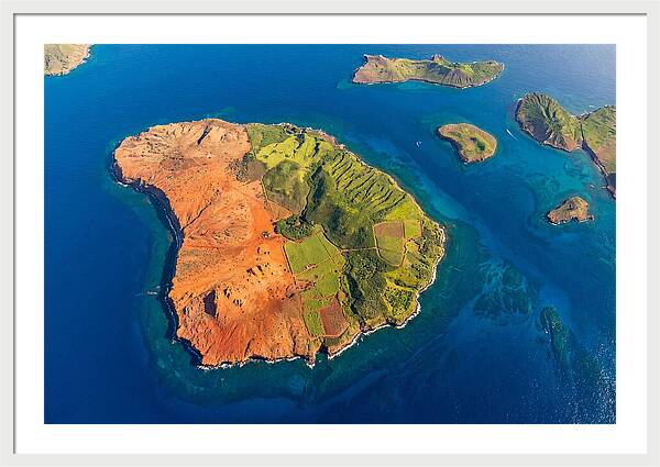Lanai Island From Above