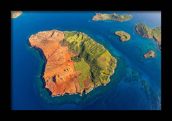 Lanai Island From Above