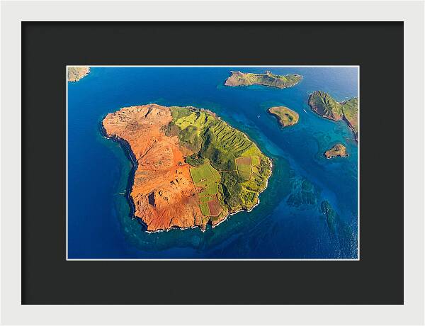 Lanai Island From Above