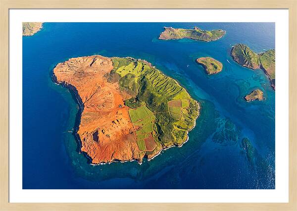 Lanai Island From Above