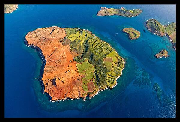 Lanai Island From Above