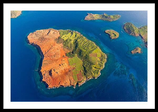 Lanai Island From Above