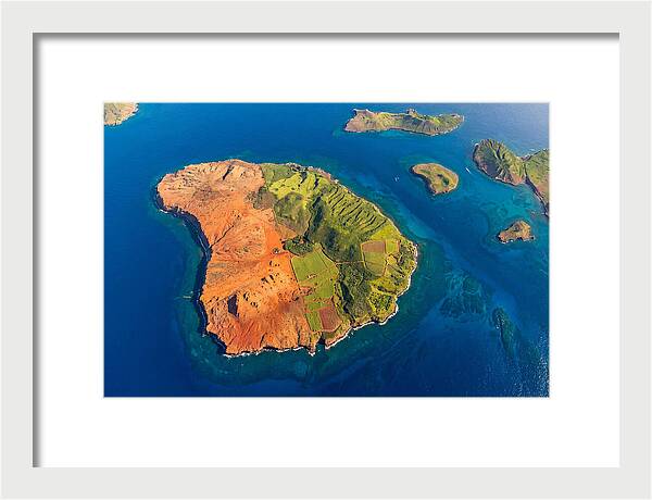 Lanai Island From Above