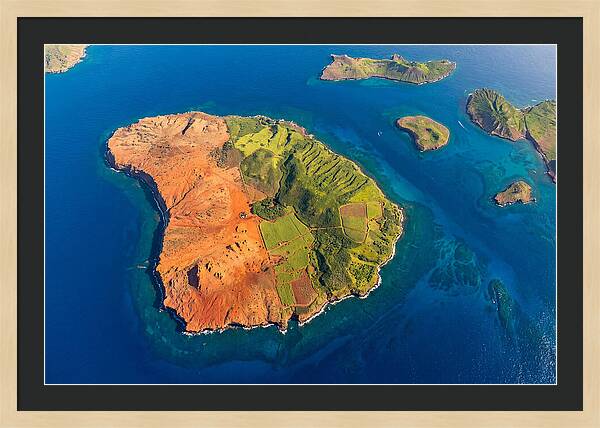 Lanai Island From Above