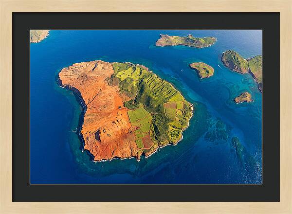 Lanai Island From Above