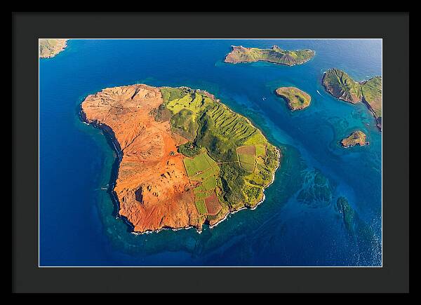 Lanai Island From Above