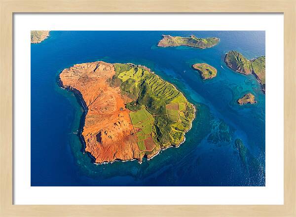 Lanai Island From Above