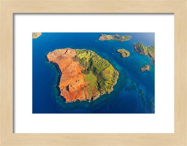 Lanai Island From Above