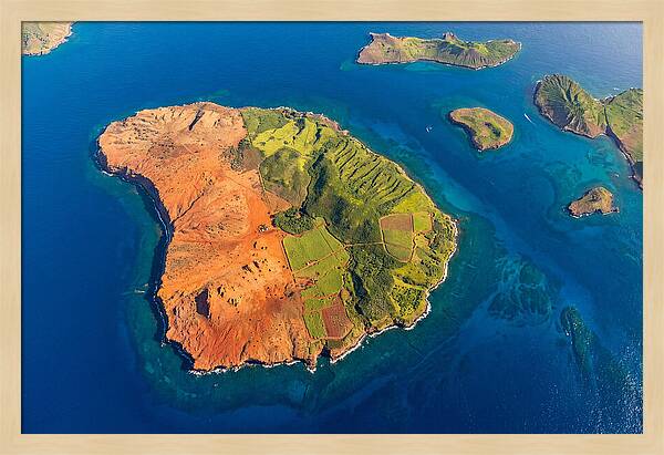 Lanai Island From Above