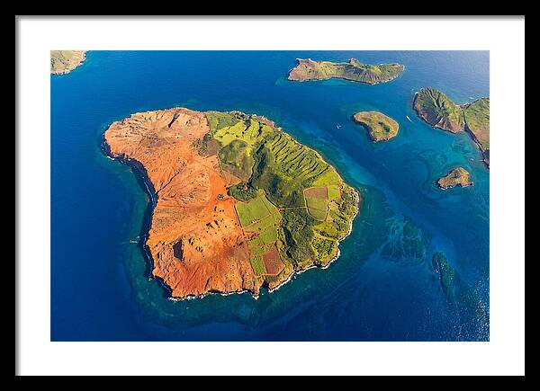 Lanai Island From Above