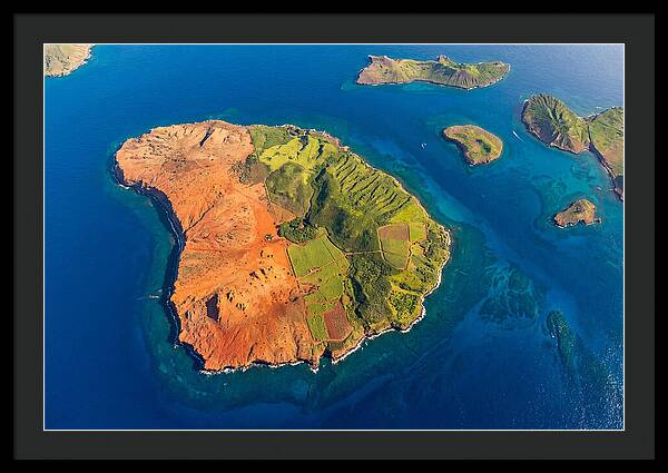 Lanai Island From Above