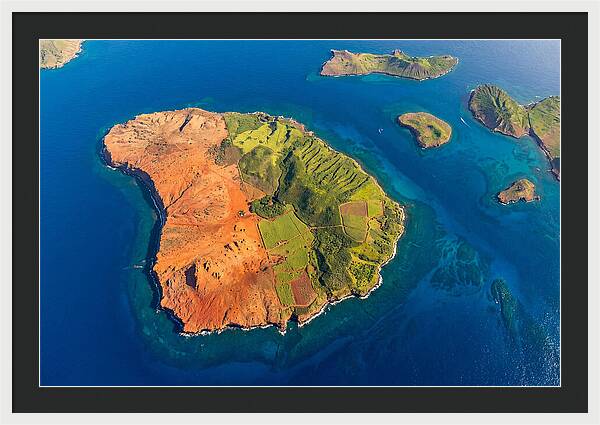 Lanai Island From Above