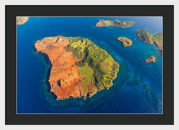Lanai Island From Above