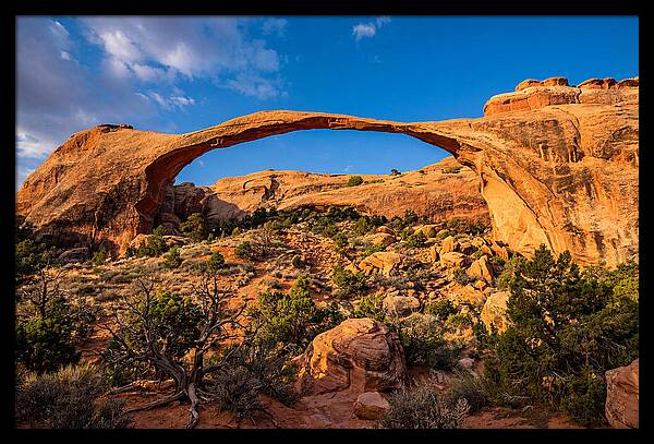 Landscape Arch At Arches National Park