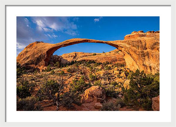 Landscape Arch At Arches National Park