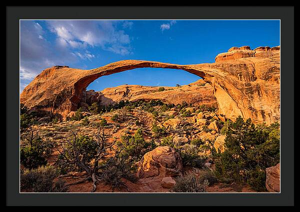 Landscape Arch At Arches National Park