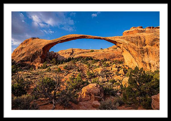 Landscape Arch At Arches National Park