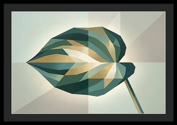 Large Green Hosta Leaf