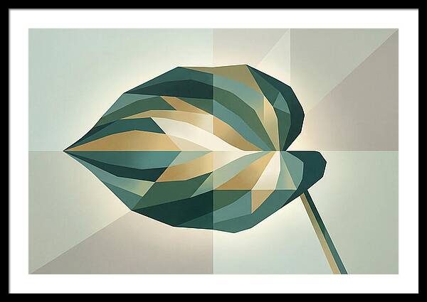 Large Green Hosta Leaf
