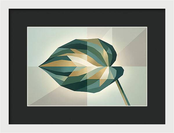 Large Green Hosta Leaf