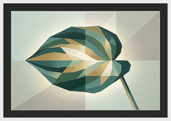 Large Green Hosta Leaf