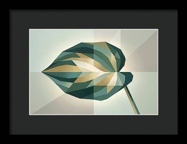 Large Green Hosta Leaf