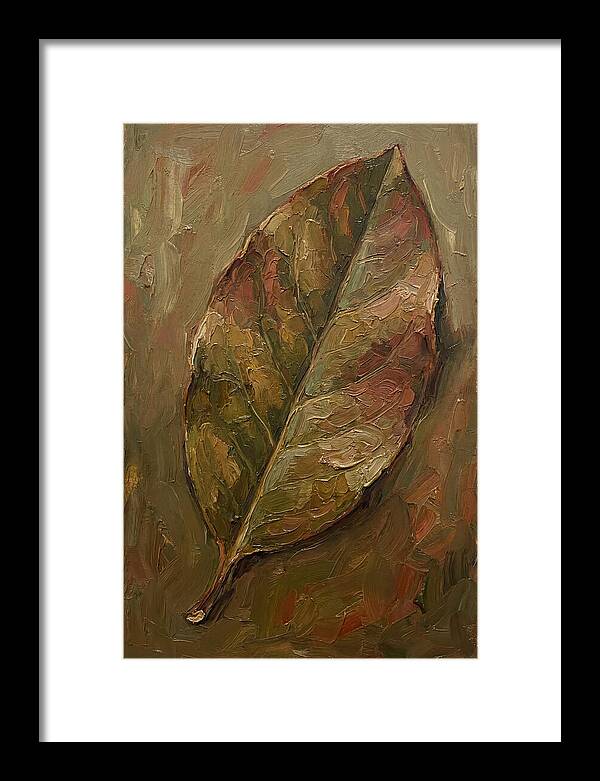Large Rhododendron Leaf