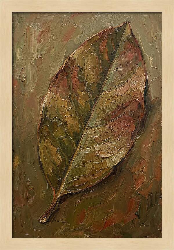 Large Rhododendron Leaf