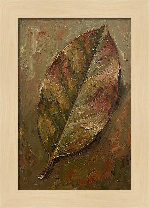 Large Rhododendron Leaf