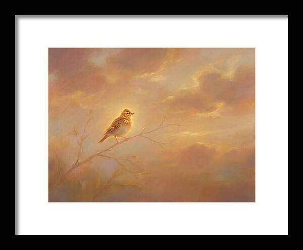 Lark At Dusk