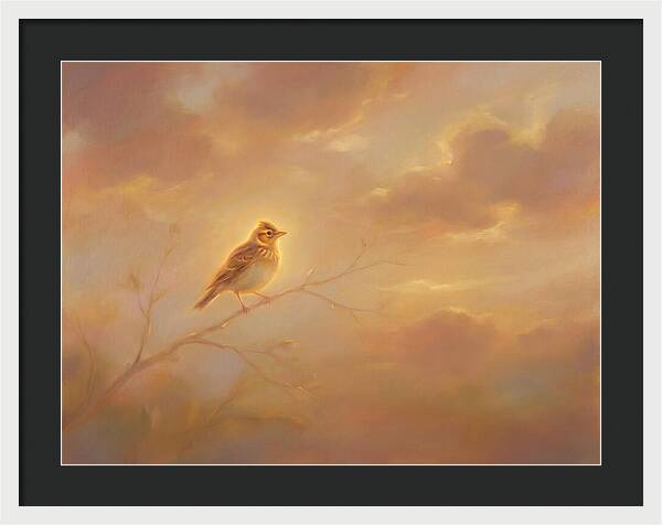 Lark At Dusk