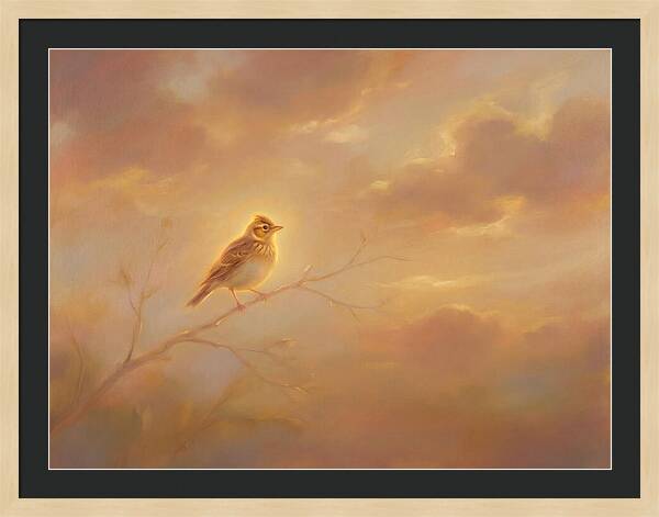 Lark At Dusk