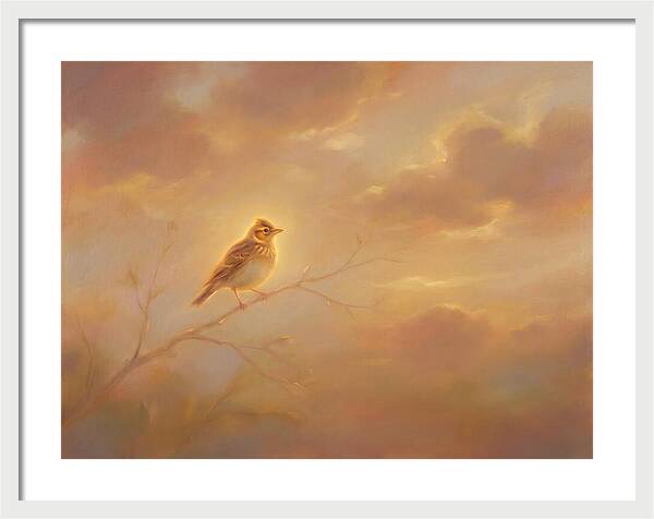 Lark At Dusk