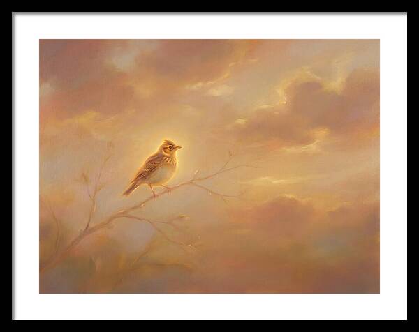 Lark At Dusk