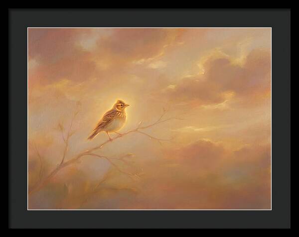 Lark At Dusk